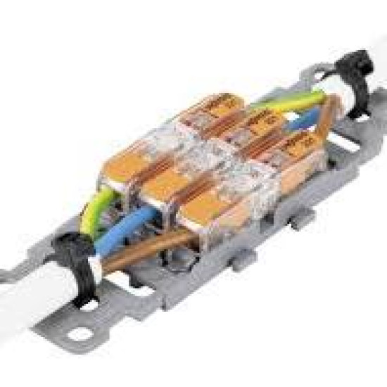 Wago rögzítő adapter szürke 221-2503  "221-2411" típushoz