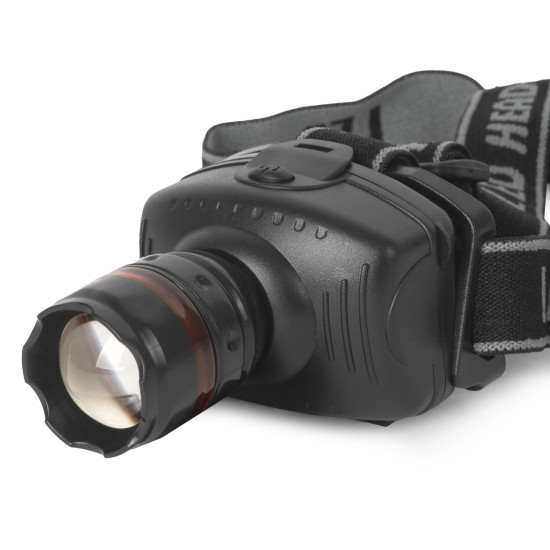 Fejlámpa fókuszálható 3xAAA 110Lm IP44 Entac