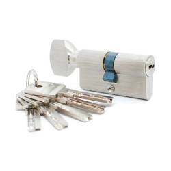 Hengerzárbetét 30/30 gombos fúrtkulcsos Anbo