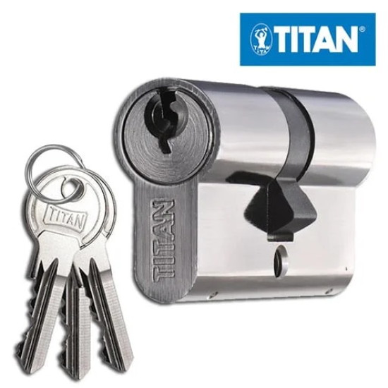 Hengerzárbetét 22/22 3db kulcs K1 Titan