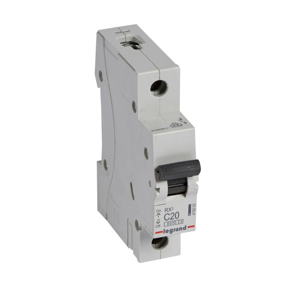 Kismegszakító 1P 20A 'C' RX3 Legrand 419203