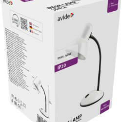 Asztali lámpa E27 Avide Basic Simple