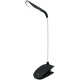 Asztali lámpa LED 1,5W Avide csíptethető fekete