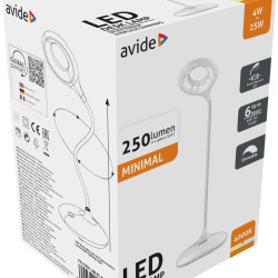 Asztali lámpa LED 4W Avide Minimal