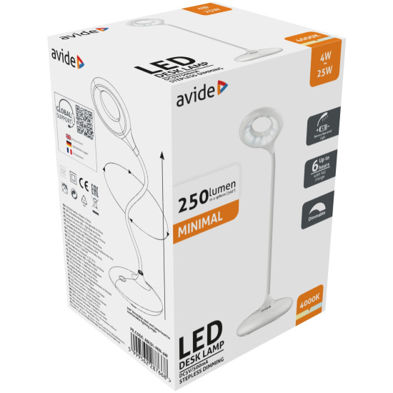Asztali lámpa LED 4W Avide Minimal