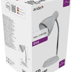 Asztali lámpa E27 Avide Basic 'O'