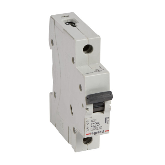 Kismegszakító 1P 25A 'C' RX3 Legrand 419204