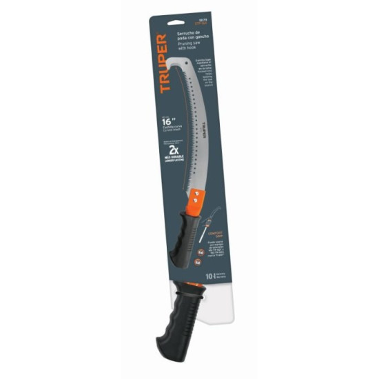 Ágvágó fûrész kampós véggel 41cm Truper STP-16X