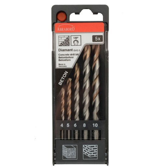 Betonfúró készlet 4-10mm Abraboro Evo