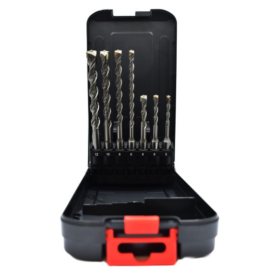 Kőzetfúró klt. SDS-Plus 7r. 5-12mm Abraboro Thor