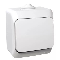 Egypólusú nyomó Cedar Plus 101 fehér IP44 WDE000511
