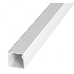 Csatorna öntapadós fehér 12x12mm Canalux