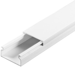 Csatorna öntapadós fehér 15x10mm Canalux