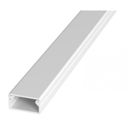 Csatorna öntapadós fehér 20x10mm Canalux
