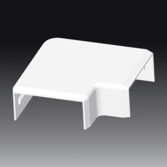 Sík sarokidom fehér 40x20mm Kopos 8633 HB    