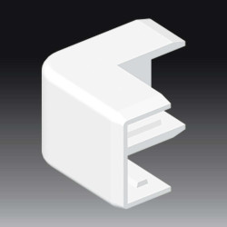 Külső sarokidom fehér 25x15mm Kopos 8696 HB       