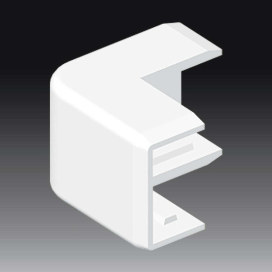 Külső sarokidom fehér 25x15mm Kopos 8696 HB       