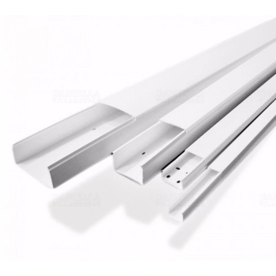 Csatorna csavarozható fehér 100x40mm Stilo STI945