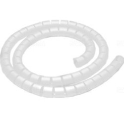 Kábelösszefogó spirál 10mm natúr 10m