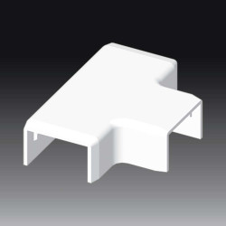 Műanyag csatorna T-idom fehér 25x15mm Kopos 8694 H