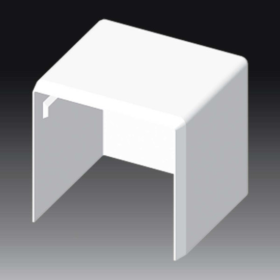 Csatorna végzáró fehér 40x40mm Kopos 8641 HB      