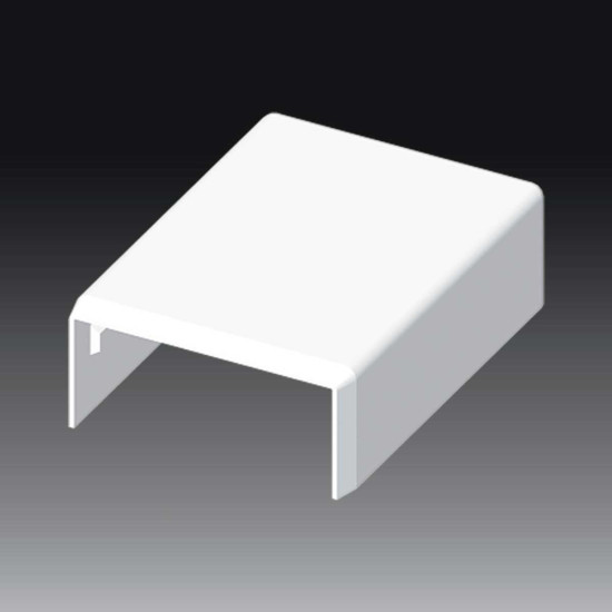 Csatorna végzáró fehér 50x20mm Kopos 8991 HB   
