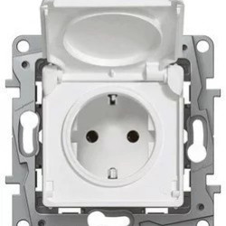 Dugalj 2P+F Niloé 162 csapf. fehér IP44 764531