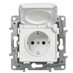 Dugalj 2P+F Niloé 162 csapf. fehér IP44 764531