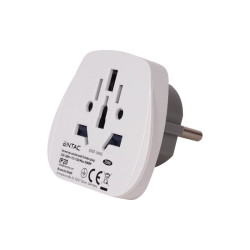 Utazó adapter, Schuko dugvillával Entac EPAT-UNIG