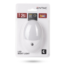 Éjjeli fény fényérzékelős 0,5W Entac