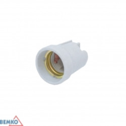 Foglalat E27 porcelán Bemko