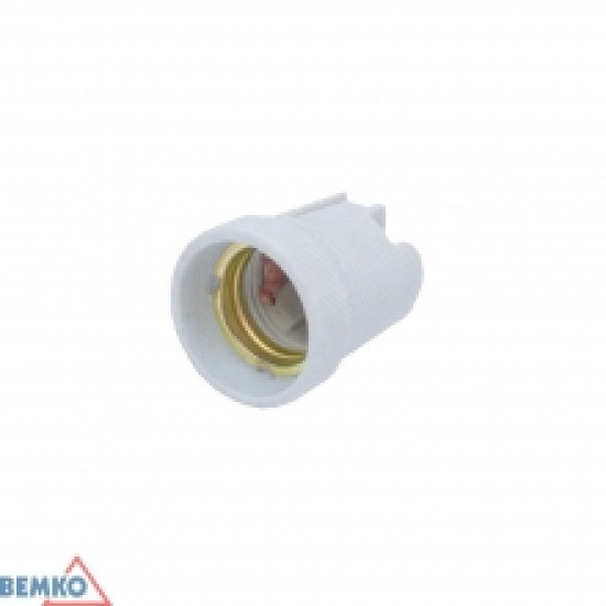 Foglalat E27 porcelán Bemko