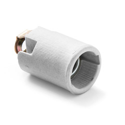 Foglalat E14 porcelán, menetes Famatel 402