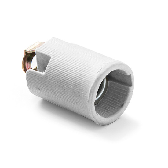 Foglalat E14 porcelán, menetes Famatel 402