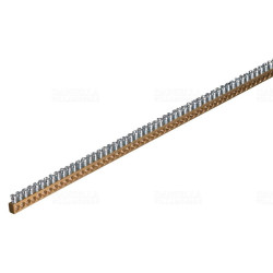 Föld-nulla sín réz 8x10mm 16mm2 1m Stilo STI1166
