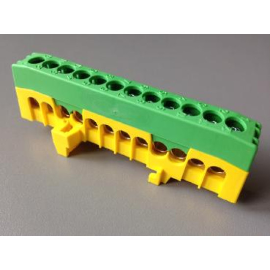 Föld-nulla sín szigetelt 12x16mm2 z-s Pollmann