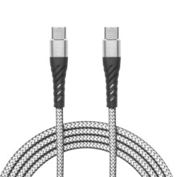 USB kábel 2m USB-C/USB-C 2A Delight 55435-2