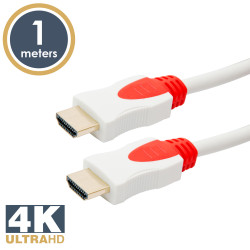HDMI-HDMI kábel 1m  2.0 Delight 18 Gbps