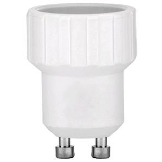 Foglalat átalakító mûanyag GU10-E14 Entac
