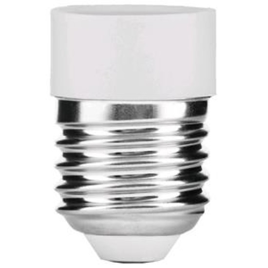 Foglalat átalakító mûanyag E27-E14 Entac