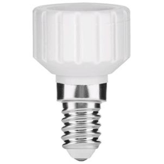 Foglalat átalakító mûanyag E14-GU10 Entac