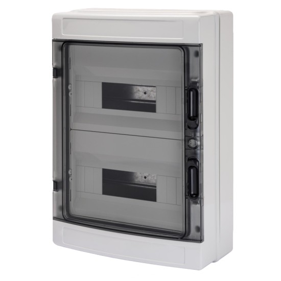 Kiselosztó falon kívüli IP65 2/12 Gewiss GW40104BS