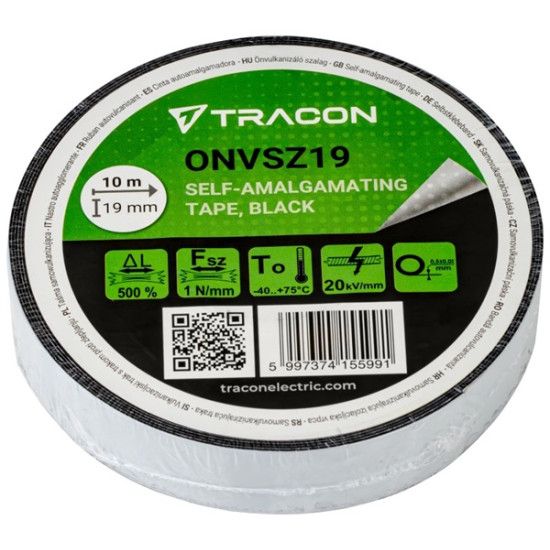 Önvulkanizáló szalag 10m/19mm Tracon
