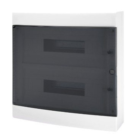 Kiselosztó falon kívüli IP40 2/18 Gewiss GW40049BS