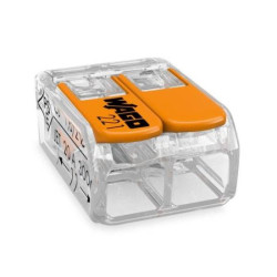 WAGO 221-412 "2" vezetékösszekötő oldható  