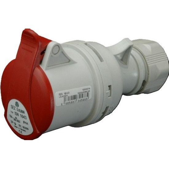 Ipari lengő dugalj DAFH 164 5P 16A IP44 SEZ ISN