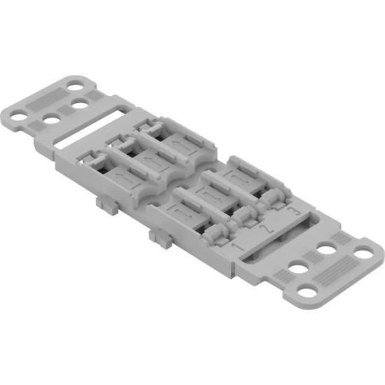 Wago rögzítő adapter szürke 221-2503  "221-2411" típushoz