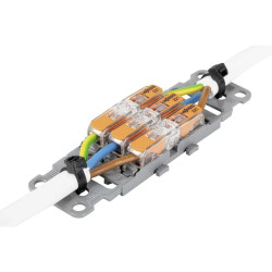 Wago rögzítő adapter szürke 221-2503  "221-2411" típushoz