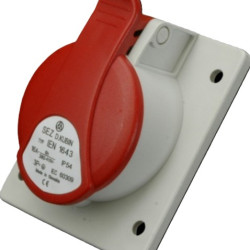 Ipari dugalj beépíth. DAFB 5P 16A IP54 SEZ IEN