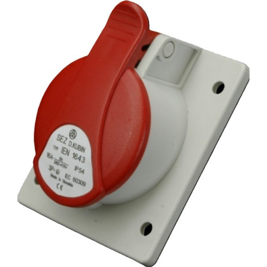 Ipari dugalj beépíth. DAFB 5P 32A IP54 SEZ IEN